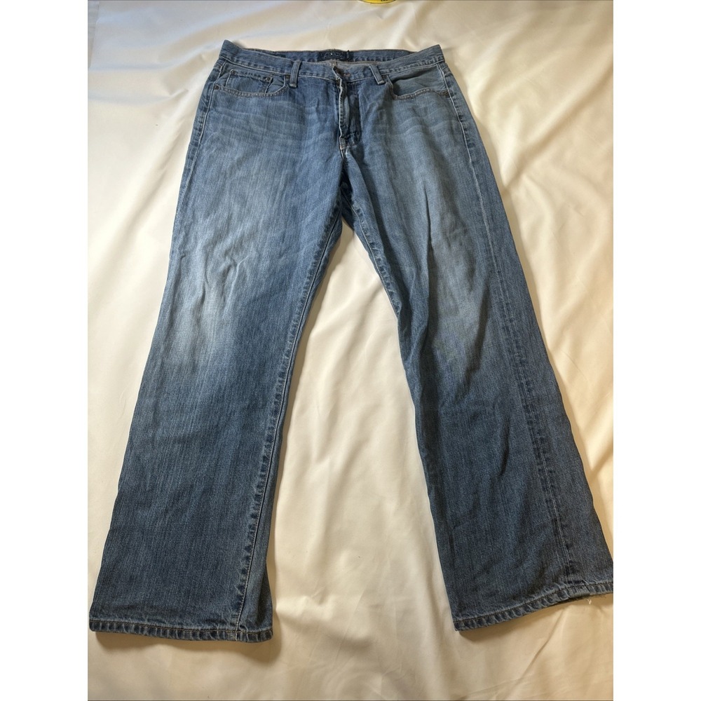 Lucky Brand Jeans 181 Relaxed Fit Straight Leg Men's Blue Denim Size 34 X 30
